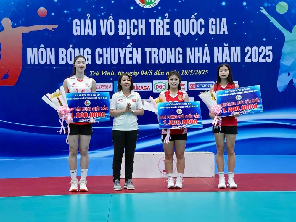 Câu trả lời cho vấn đề tiền thưởng của giải bóng chuyền trẻ quốc gia Việt Nam - Ảnh 1.
