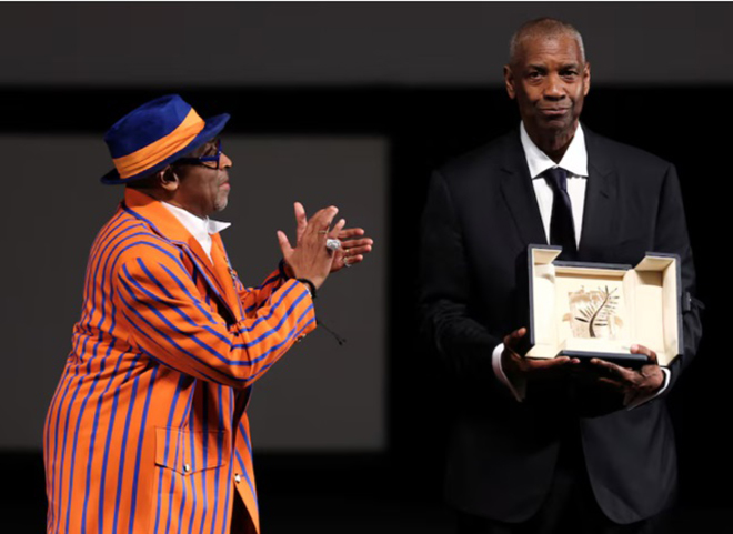 Denzel Washington bất ngờ được vinh danh với Cành cọ Vàng danh dự tại Cannes 2025 - Ảnh 4.