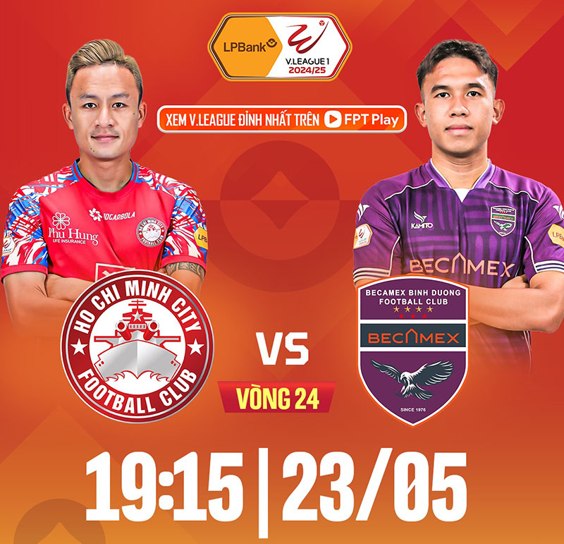 Link xem trực tiếp bóng đá TPHCM vs Bình Dương 19h15 hôm nay, V-League vòng 24 - Ảnh 3.