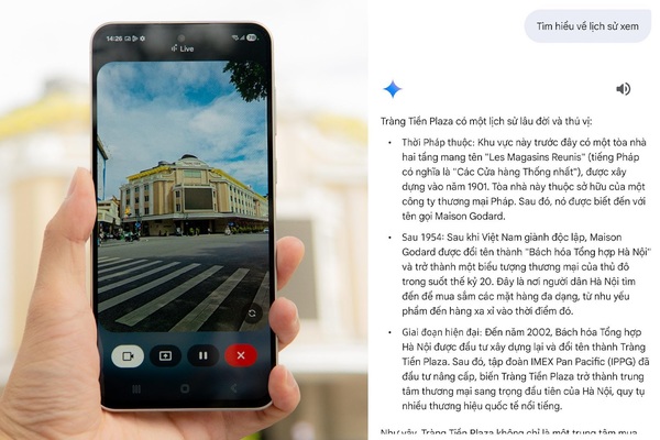 Nhờ Galaxy A series và Gemini Live, mình càng thêm yêu từng góc phố Hà Nội - Ảnh 3.