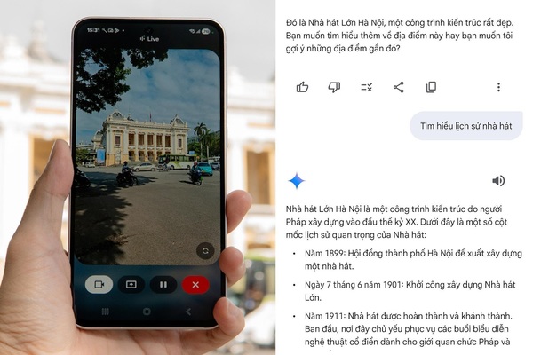 Nhờ Galaxy A series và Gemini Live, mình càng thêm yêu từng góc phố Hà Nội - Ảnh 5.