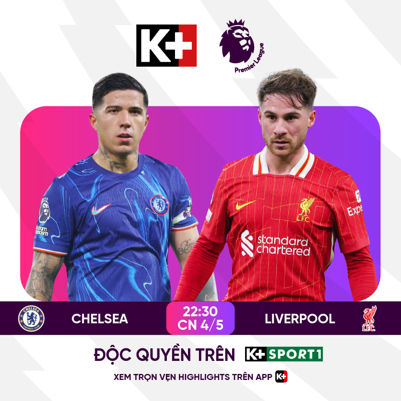 Link xem trực tiếp bóng đá Chelsea vs Liverpool, 22h30 ngày 4/5, vòng 35 Premier League - Ảnh 3.