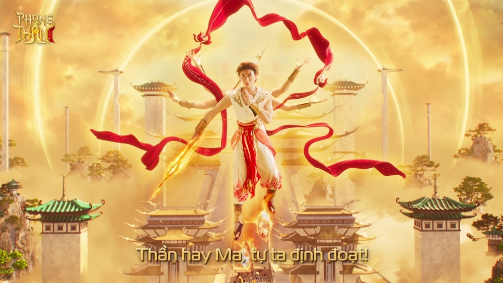 Phong Thần VNG tung TVC với bộ ba đại sứ SOOBIN - Tiến Linh - Jun Vũ - Ảnh 2.