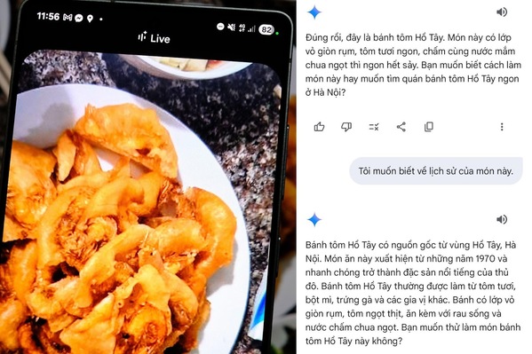 Khám phá văn hóa ẩm thực Hà Nội qua lăng kính Galaxy S25 và Gemini Live - Ảnh 2.