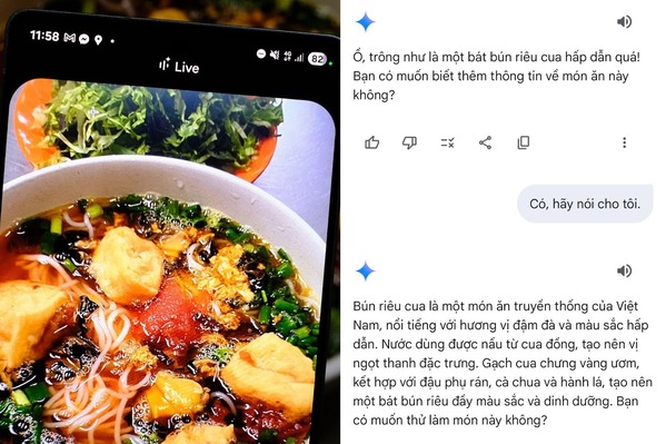 Khám phá văn hóa ẩm thực Hà Nội qua lăng kính Galaxy S25 và Gemini Live - Ảnh 3.