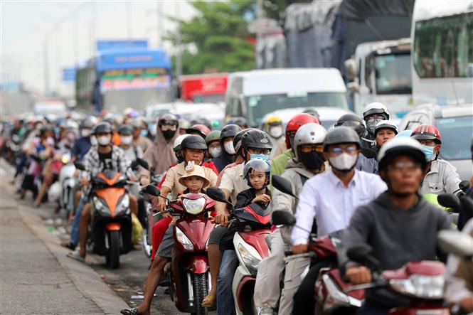 Cửa ngõ TP. Hồ Chí Minh thông thoáng trong ngày cuối kỳ nghỉ Lễ 30/4-1/5 - Ảnh 1.