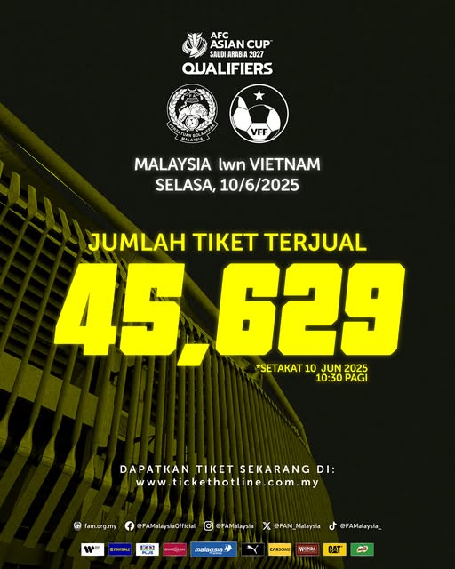 Vé trận ĐT Malaysia vs Việt Nam bán ra hơn một nửa, xấp xỉ sức chứa SVĐ Mỹ Đình - Ảnh 1.