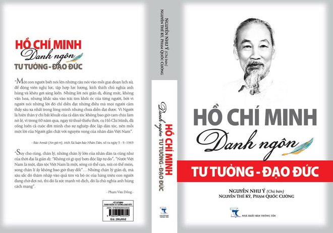 Kỷ niệm 130 năm Ngày sinh Chủ tịch Hồ Chí Minh: Ra mắt cuốn sách 'Hồ Chí Minh: Danh ngôn tư tưởng và đạo đức' - Ảnh 1.