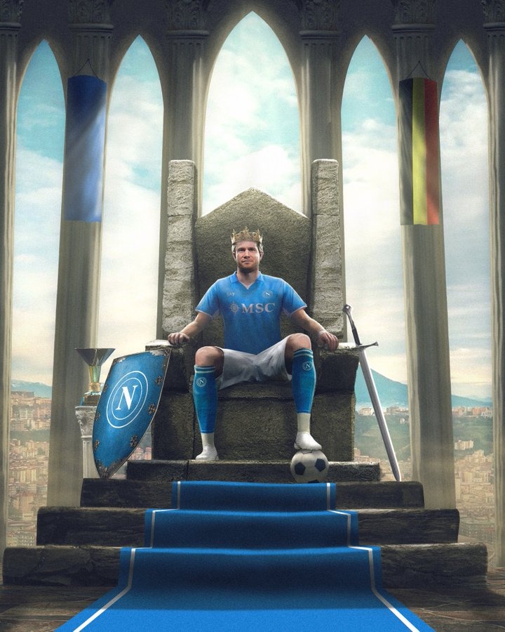 Kevin De Bruyne chính thức gia nhập Napoli sau khi rời Man City - Ảnh 2.