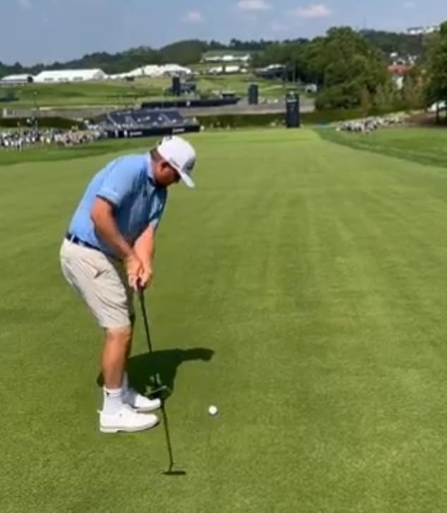 Golfer hạng 284 thế giới có cú đánh 'vĩ đại nhất lịch sử golf' tại sân khó nhất trước US Open lần thứ 125 - Ảnh 2.