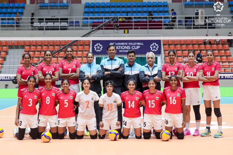 Tuyển bóng chuyền nữ Ấn Độ thắng Mông Cổ, giành hạng 9 AVC Nations Cup 2025