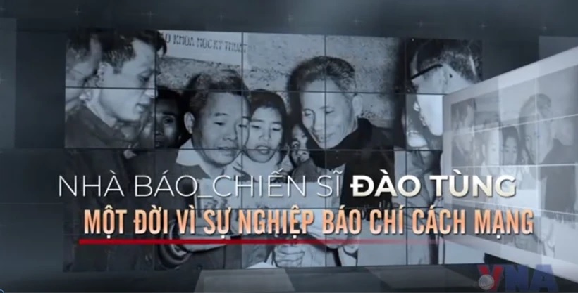 Ra mắt phim tài liệu “Nhà báo – chiến sĩ Đào Tùng, một đời vì sự nghiệp báo chí cách mạng” - Ảnh 1.