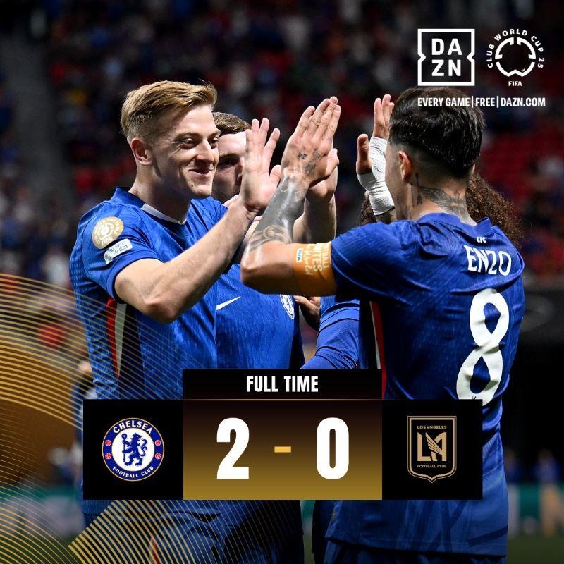 Chelsea thắng dễ ở trận mở màn FIFA Club World Cup 2025 - Ảnh 1. Chelsea thắng dễ ở trận mở màn FIFA Club World Cup 2025 - Ảnh 1.
