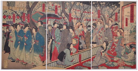 Phòng trưng bày &quot;Ukiyo-E và Mây&quot; - Nơi lưu giữ nét đẹp của tranh khắc gỗ Nhật Bản - Ảnh 3.