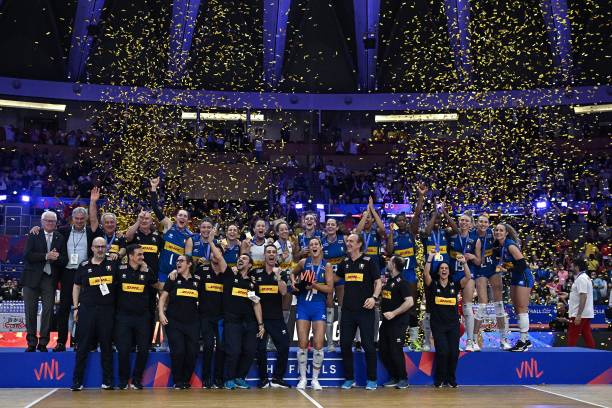 Tuyển bóng chuyền nữ của Ý vô địch VNL 2024