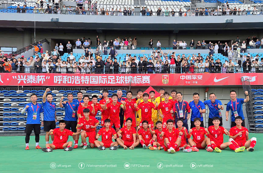 HLV Brazil tự hào về hành trình ấn tượng của U16 Việt Nam tại Trung Quốc - Ảnh 1.