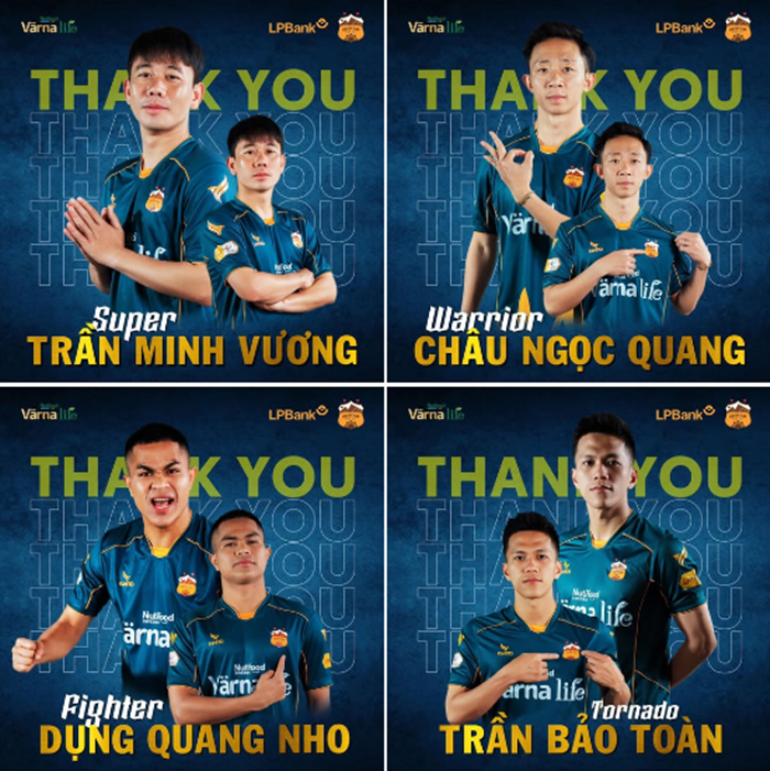 Ninh Bình chiêu mộ 3 cầu thủ HAGL Ninh Bình chiêu mộ 3 cầu thủ HAGL