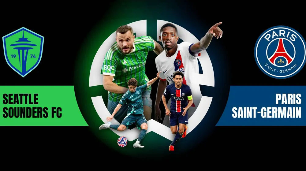 Lịch thi đấu bóng đá hôm nay 23/6: Trực tiếp Seattle Sounders vs PSG, Atletico vs Botafogo - Ảnh 1.