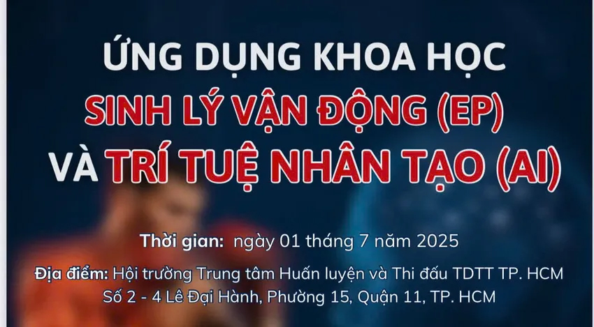 Nâng cao ứng dụng sinh lý vận động và trí tuệ nhân tạo trong võ thuật - Ảnh 1.