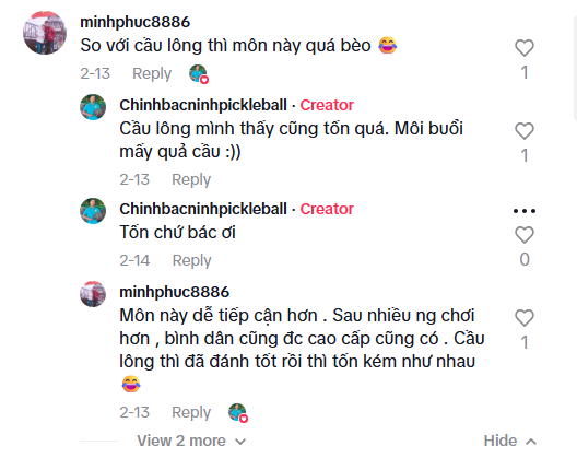 Câu nói gây tranh cãi cộng đồng mạng: 'Lương dưới 10 triệu đồng đừng nên chơi pickleball' - Ảnh 2.