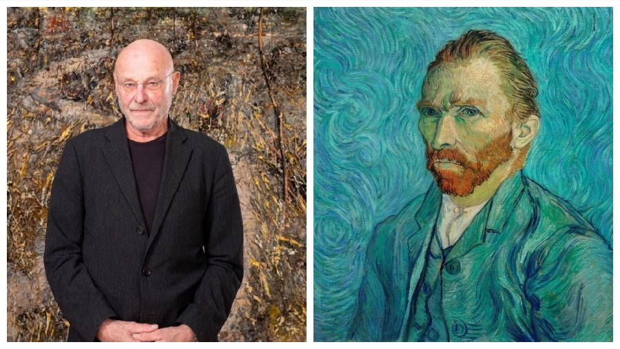 Anselm Kiefer "đối thoại" bằng hội họa với Van Gogh