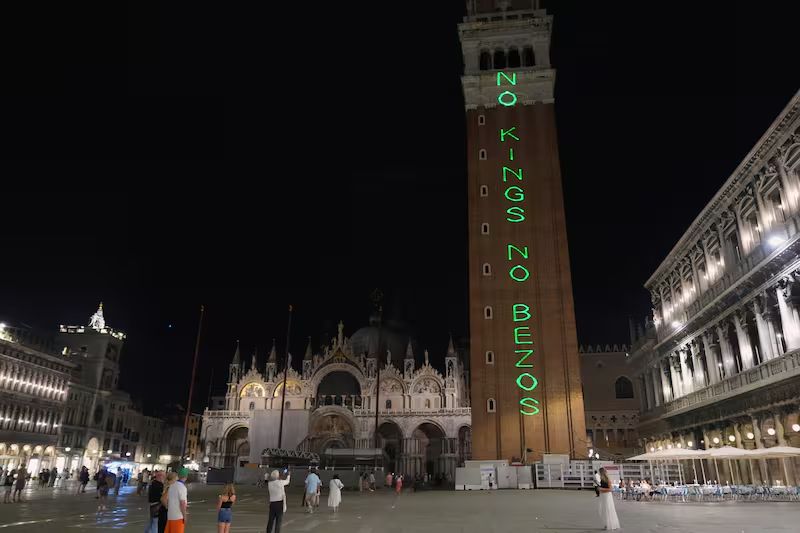 'Lợi ích vàng' cho du lịch Venice hậu đám cưới của tỷ phú Jeff Bezos - Ảnh 4. 'Lợi ích vàng' cho du lịch Venice hậu đám cưới của tỷ phú Jeff Bezos - Ảnh 4.