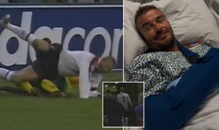 David Beckham phẫu thuật cổ tay sau chấn thương từ 22 năm trước