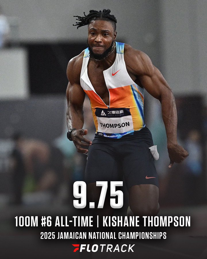 Đàn em Usain Bolt trở thành VĐV chạy nhanh thứ 6 hành tinh, hứa hẹn lập kỷ lục thế giới 100m mới - Ảnh 1.