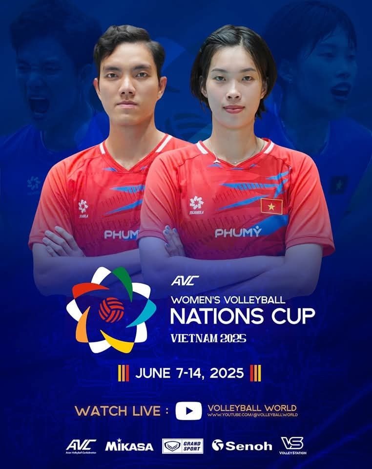 Xem trực tiếp bóng chuyền AVC Nations Cup 2025 ở đâu? Kênh nào trực tiếp ĐT Việt Nam? - Ảnh 2. Xem trực tiếp bóng chuyền AVC Nations Cup 2025 ở đâu? Kênh nào trực tiếp ĐT Việt Nam? - Ảnh 2.