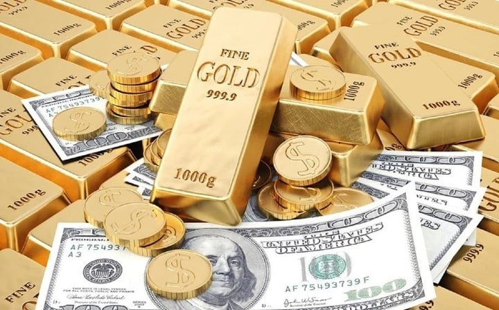 Thị trường vàng đi xuống trước áp lực của đồng USD mạnh - Ảnh 1.