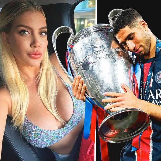 Wanda Nara bị đồn hẹn hò với Hakimi sau chung kết cúp C1