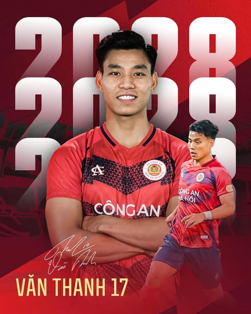 Văn Thanh gia hạn hợp đồng với CAHN