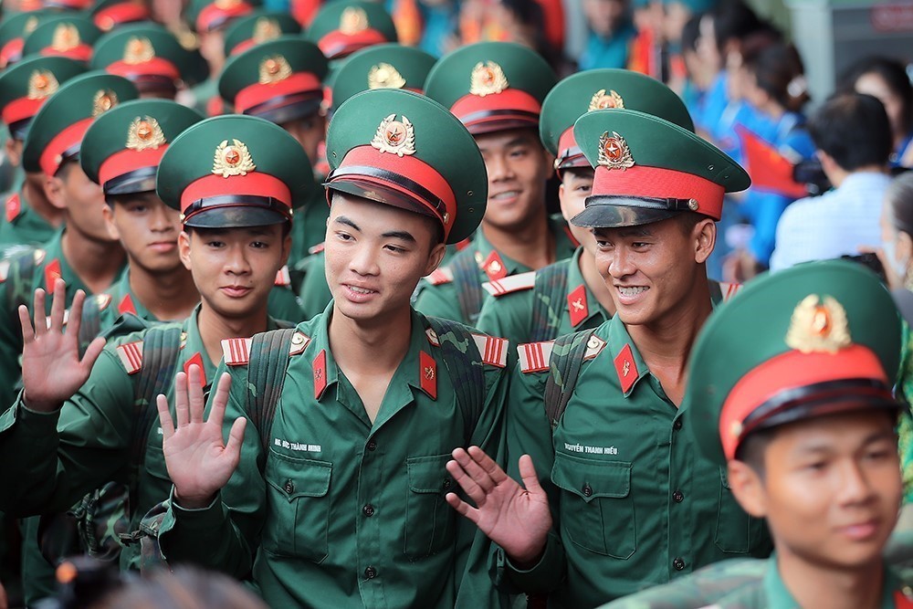 Lực lượng tham gia diễu binh, diễu hành kỷ niệm 80 năm Quốc khánh đã tới Hà Nội - Ảnh 6.