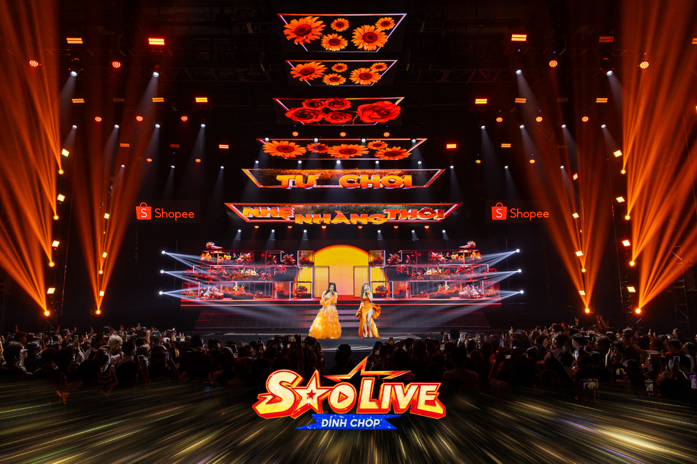Minh Hằng, Bùi Lan Hương, Dương Hoàng Yến slay hết nấc tại Shopee Sao Live Đỉnh Chóp - Ảnh 4.