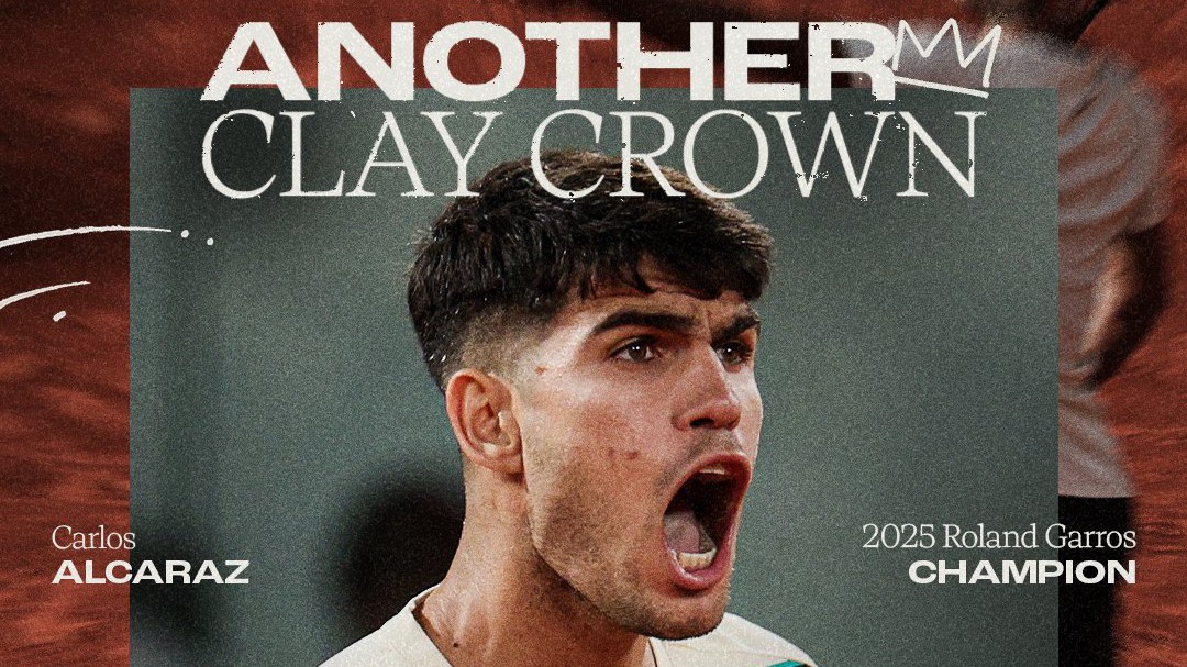 Ngược dòng ngoạn mục trước Sinner, Alcaraz bảo vệ thành công chức vô địch Roland Garros