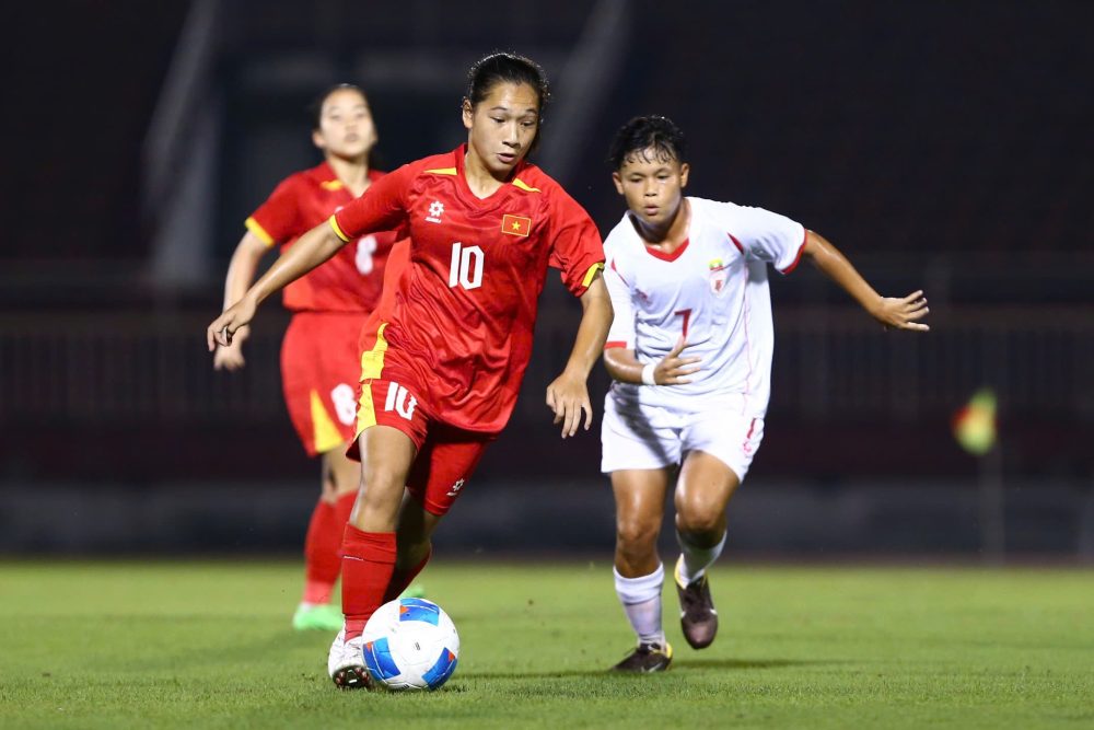 Những "người hùng" U19 nữ Việt Nam nói gì sau trận thắng U19 Myanmar - Ảnh 1. Những "người hùng" U19 nữ Việt Nam nói gì sau trận thắng U19 Myanmar - Ảnh 1.
