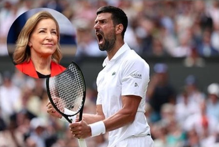 Djokovic cân bằng kỷ lục với huyền thoại Chris Evert về số lần vào bán kết các giải Grand Slam (52 lần) trong kỷ nguyên Mở