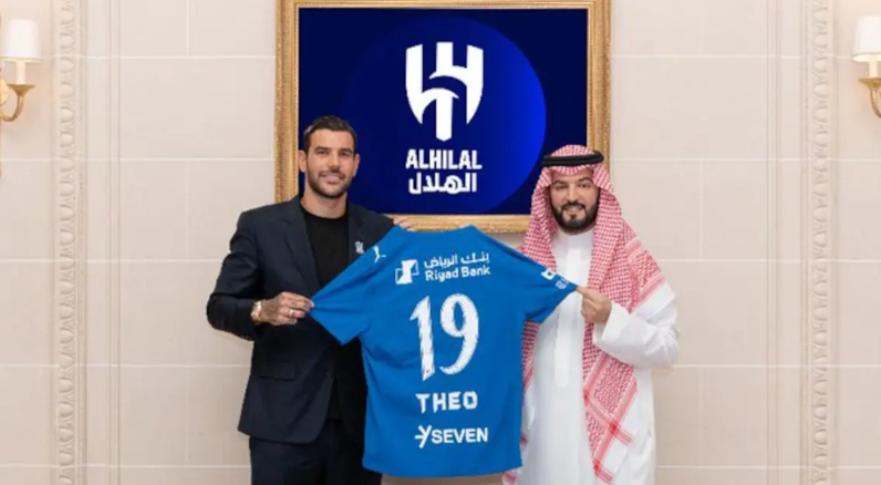Sau sáu năm gắn bó, Theo Hernández chính thức chia tay AC Milan để đầu quân cho CLB Al-Hilal (Saudi Arabia)