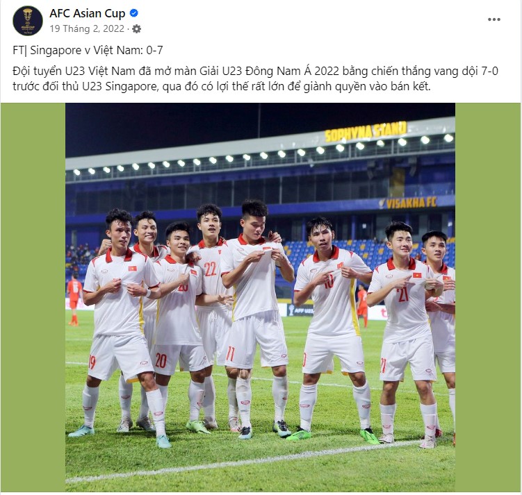 U23 Việt Nam thắng 7-0 ngay trận ra quân giải đấu lớn, đội bạn dù thua vẫn được CĐV Đông Nam Á tôn trọng    - Ảnh 3.