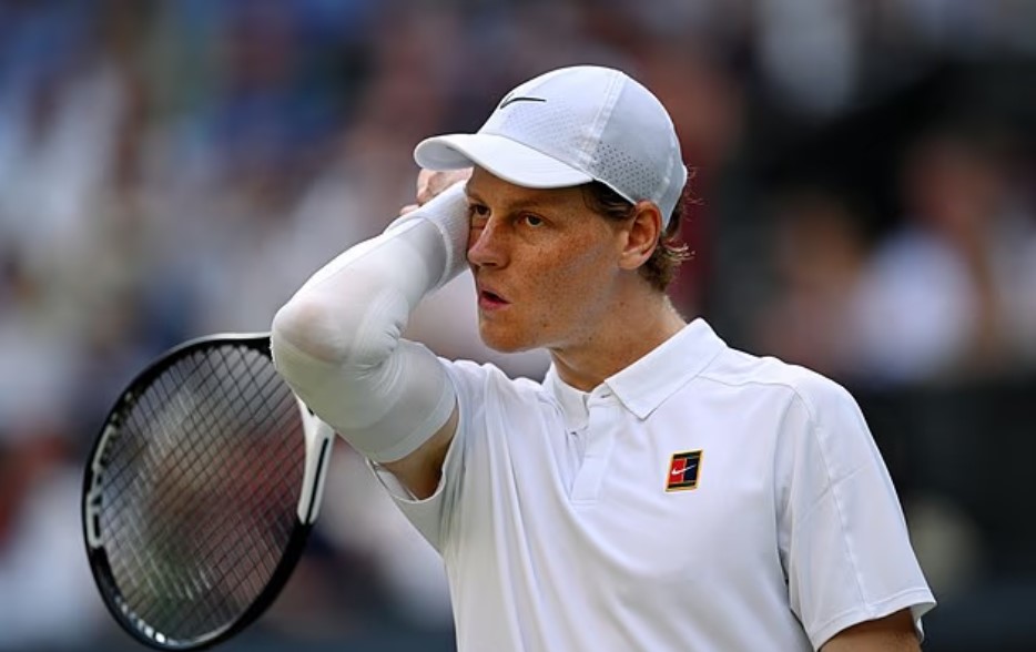 Sinner suýt bị 'vật thể lạ' từ khán giả ném trúng trong chung kết Wimbledon - Ảnh 2.