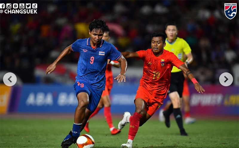 U23 Thái Lan Chốt Danh Sách Dự Giải Đông Nam Á, Kỳ Vọng Vào Chân Sút Cao 1M87 - Ảnh 2. U23 Thái Lan Chốt Danh Sách Dự Giải Đông Nam Á, Kỳ Vọng Vào Chân Sút Cao 1M87 - Ảnh 2.