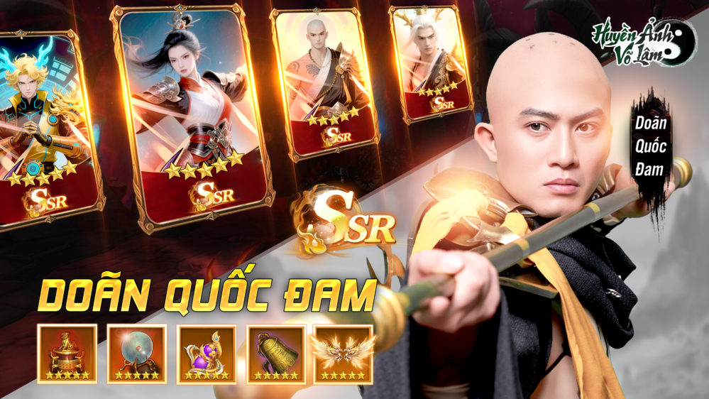 Dàn cast &quot;Giờ vàng VTV&quot; chính thức &quot;đánh úp&quot; game cực đỉnh Huyền Ảnh Võ Lâm - Ảnh 2.