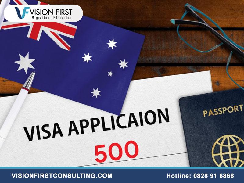 Vision First tư vấn điều kiện xin visa 500 Úc cần những gì? - Ảnh 1.