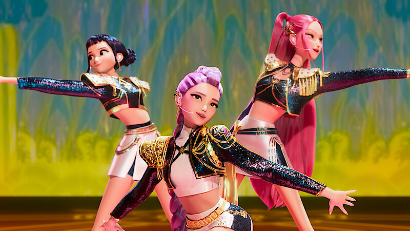 'KPop Demon Hunters' vượt xa màn ảnh, chinh phục BXH âm nhạc  - Ảnh 1.