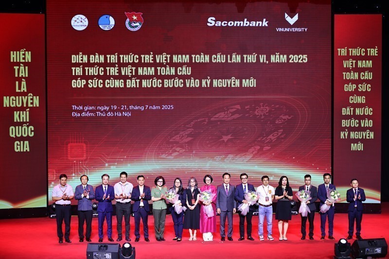 Khai mạc Diễn đàn Trí thức trẻ Việt Nam toàn cầu lần thứ VI - Ảnh 1. Khai mạc Diễn đàn Trí thức trẻ Việt Nam toàn cầu lần thứ VI - Ảnh 1.