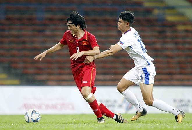 Tuyển trẻ Việt Nam thắng Philippines 4-0 với siêu phẩm ‘góc 0 độ’ và cú bứt phá làm rạng danh ở đấu trường châu Á - Ảnh 3.