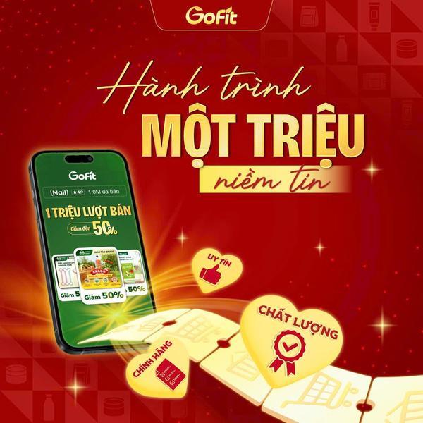 Gofit Mart cán mốc triệu đơn, khẳng định uy tín hàng healthy chính ngạch - Ảnh 1.