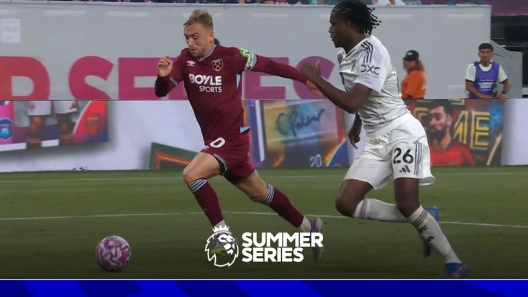 Bruno Fernandes rực sáng với cú đúp, MU đánh bại West Ham trên đất Mỹ - Ảnh 2.