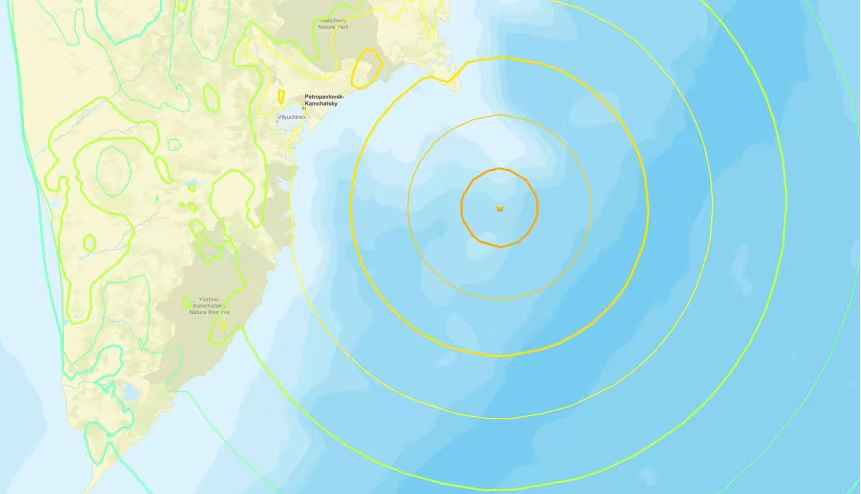 Động đất tại Kamchatka (Nga): Xác định độ lớn lên tới 8,7 - Ảnh 1.