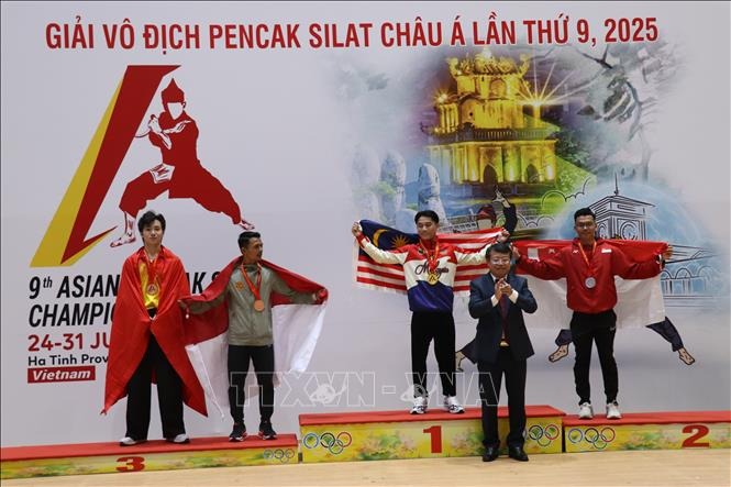Việt Nam xuất sắc giành vị trí nhất toàn đoàn tại Giải vô địch Pencak Silat châu Á năm 2025 - Ảnh 1.